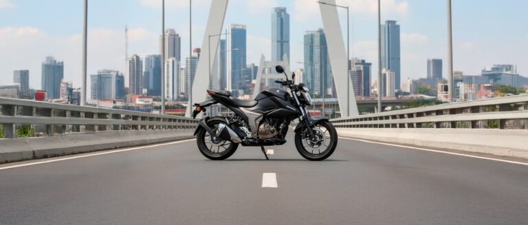 Gixxer 250i ABS en la ciudad